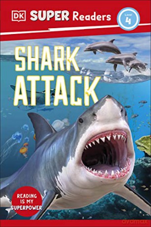 Shark Attack Level 4 - DK [KSIĄŻKA]