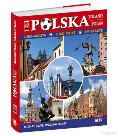 Polska Euro Miasta Wer.Pol/Ang/Niem Tw - Michał Klag, Wacław Klag [KSIĄŻKA]