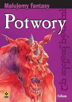 Potwory Malujemy Fantasy - Follenn [KSIĄŻKA]