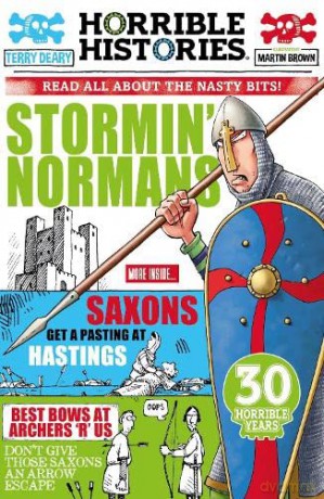 Stormin Normans Newspaper Edition - Terry Deary [KSIĄŻKA]