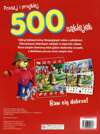 Poznaj I Przyklej 500 Nakljek [KSIĄŻKA]