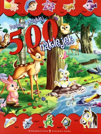 Poznaj I Przyklej 500 Nakljek [KSIĄŻKA]