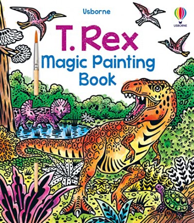 T Rex Magic Painting Book - Sam Baer [KSIĄŻKA]