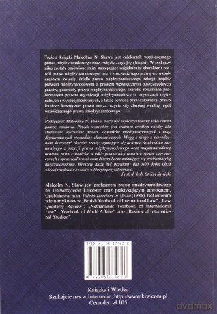 Prawo Międzynarodowe - Malcolm N.Shaw [KSIĄŻKA]