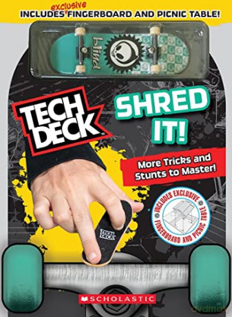 Tech Deck Shred It - Rebecca Shapiro [KSIĄŻKA]