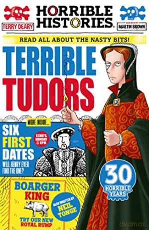 Terrible Tudors Newsp Ed Pb - Terry Deary [KSIĄŻKA]