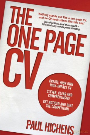 The One Page Cv - Paul Hichens [KSIĄŻKA]