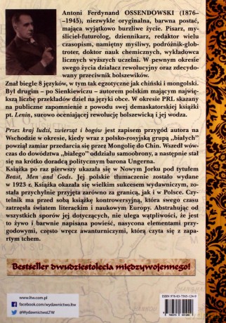 Przez Kraj Ludzi Zwierząt Bogów Wyd.2010 - Antoni Ferdynand Ossendowski [KSIĄŻKA]