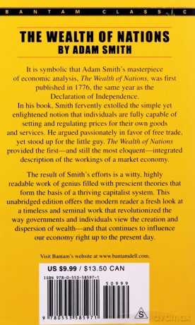 The Wealth Of Nations - Adam Smith [KSIĄŻKA]
