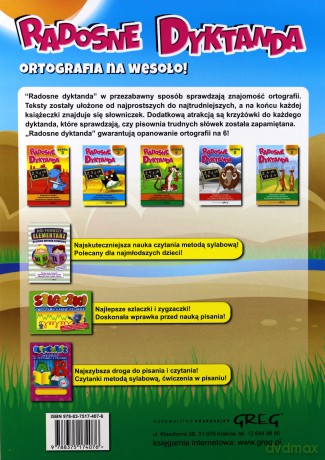 Radosne Dyktanda Klasa 1 [KSIĄŻKA]