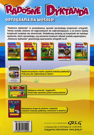 Radosne Dyktanda Klasa 3 [KSIĄŻKA]