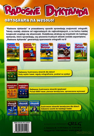 Radosne Dyktanda Klasa 4 [KSIĄŻKA]