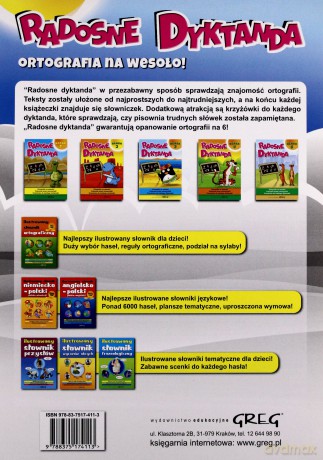 Radosne Dyktanda Klasa 5 [KSIĄŻKA]