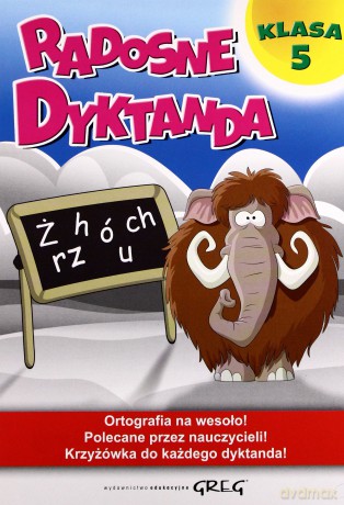 Radosne Dyktanda Klasa 5 [KSIĄŻKA]