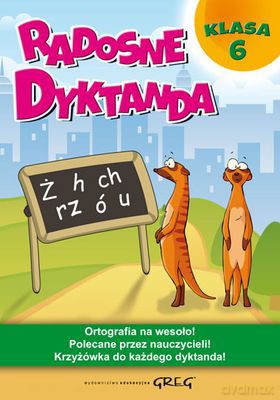 Radosne Dyktanda Klasa 6 [KSIĄŻKA]