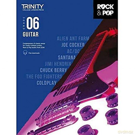 Trinity Rock Pop 2018 Guitar Grade 6 - Various [KSIĄŻKA]