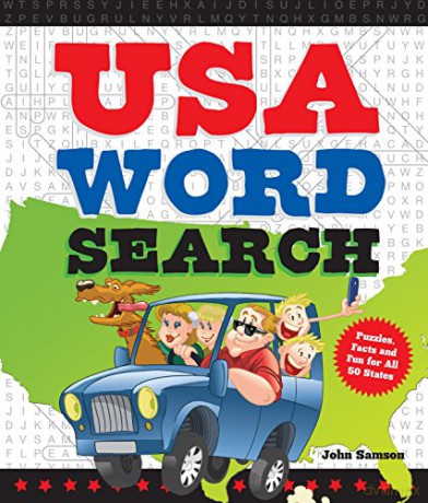 Usa Word Search - John Samson [KSIĄŻKA]