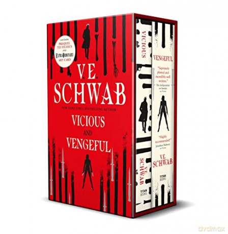 Vicious/Vengeful Slipcase - V.E. Schwab [KSIĄŻKA]
