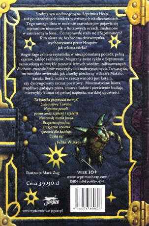 Septimus Heap Księga Pierwsza Zakazana Magia - Septimus Heap [KSIĄŻKA]