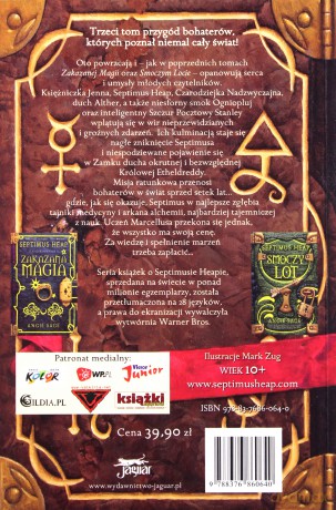 Septimus Heap Księga Trzecia Duch Królowej - Septimus Heap [KSIĄŻKA]