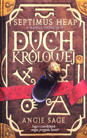 Septimus Heap Księga Trzecia Duch Królowej - Septimus Heap [KSIĄŻKA]