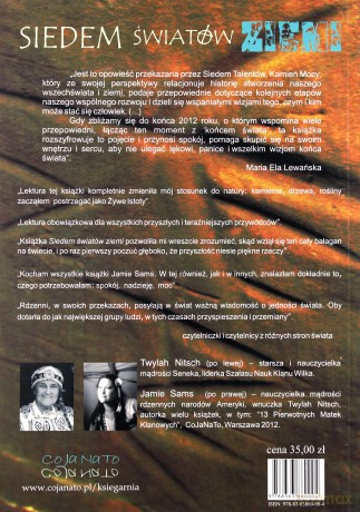 Siedem Światów Ziemi Proroctwo Magicznego Kamienia - Jamie Sams, Twylah Nitsch [KSIĄŻKA]