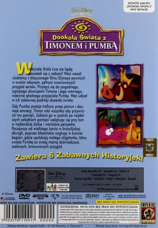 Dookoła świata z Timonem i Pumbą (Disney) [DVD]