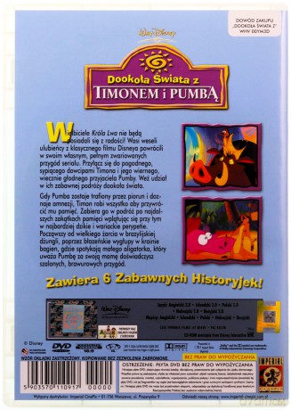 Dookoła świata z Timonem i Pumbą (Disney) [DVD]
