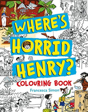 Wheres Horrid Henry Colouring Book - Francesca Simon [KSIĄŻKA]