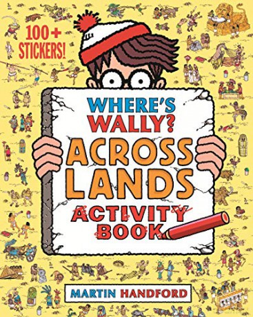 Wheres Wally Across Lands Activity Book - Martin Handford [KSIĄŻKA]