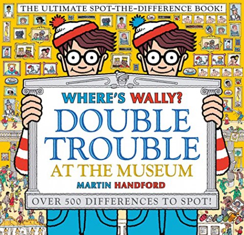 Wheres Wally Double Trouble At/Museum - Martin Handford [KSIĄŻKA]