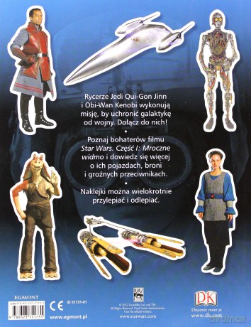 Gwiezdne Wojny Mroczne Widmo Obrońcy Galaktyki (Star Wars) [KSIĄŻKA]