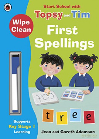 Wipeclean First Spellings Start School - Jean Adamson [KSIĄŻKA]