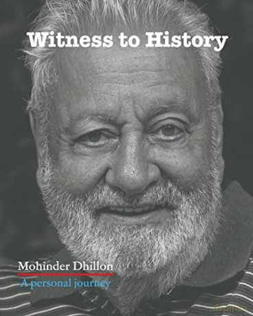 Witness To History - Mohinder Dhillon [KSIĄŻKA]