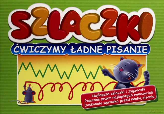 Szlaczki Ćwiczymy Ładne Pisanie [KSIĄŻKA]