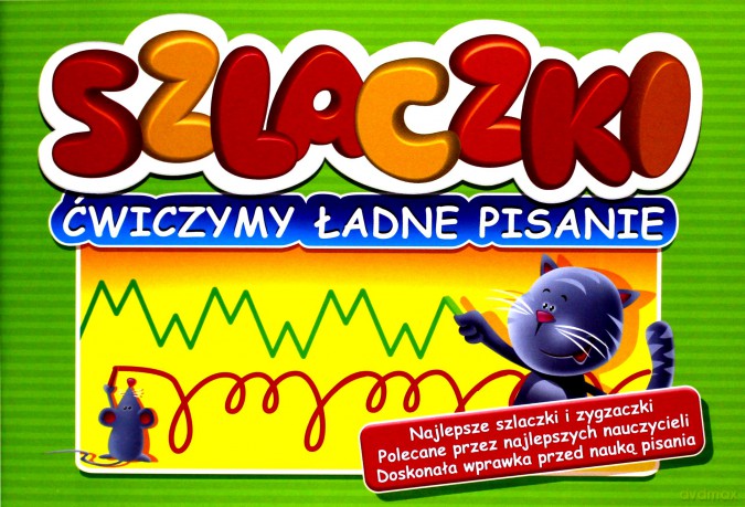 Szlaczki Ćwiczymy Ładne Pisanie [KSIĄŻKA]