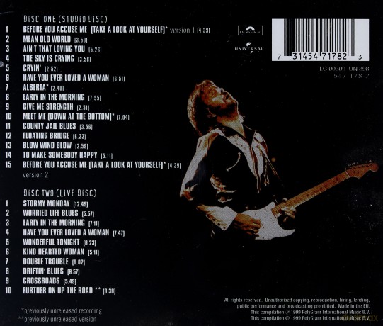 Eric Clapton: Blues (Studio Album/Live) [2CD]