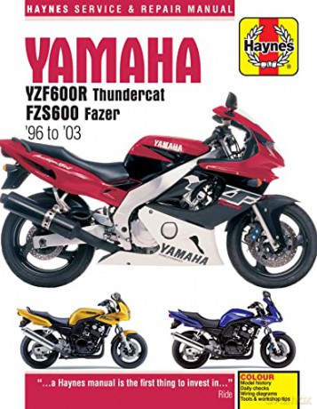 Yamaha Yzf600r Thundercat And Fzs Fazer - Haynes [KSIĄŻKA]
