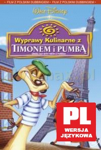 Wyprawy kulinarne z Timonem i Pumbą (Disney) [DVD]