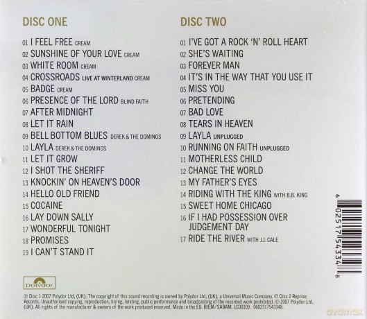 Eric Clapton: Complete Clapton (PL) [2CD]