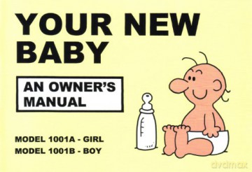 Your New Baby An Owners Manual - Martin Baxendale [KSIĄŻKA]