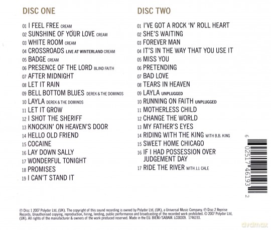 Eric Clapton: Complete Clapton [2CD]