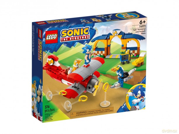 LEGO Sonic the Hedgehog Tails' Workshop and Tornado Plane (76991) [KLOCKI]