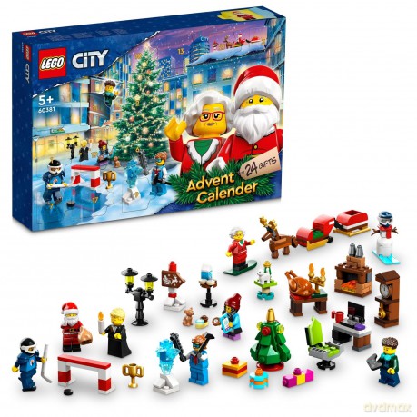 LEGO City City Kalendarz Adwentowy 2023 (60381) [KLOCKI]