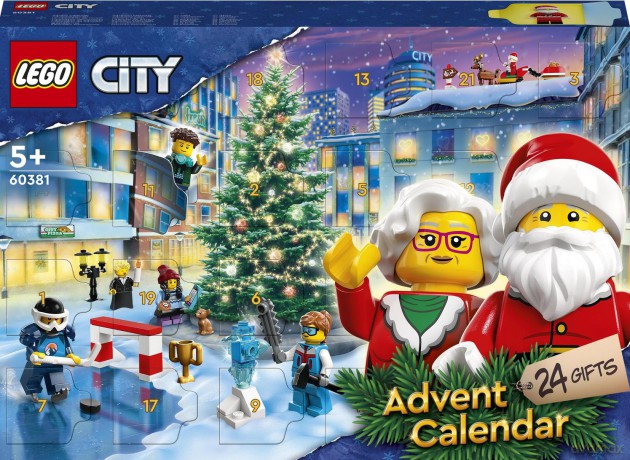 LEGO City City Kalendarz Adwentowy 2023 (60381) [KLOCKI]