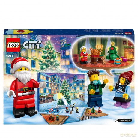 LEGO City City Kalendarz Adwentowy 2023 (60381) [KLOCKI]