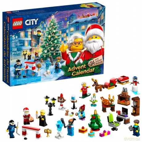 LEGO City City Kalendarz Adwentowy 2023 (60381) [KLOCKI]