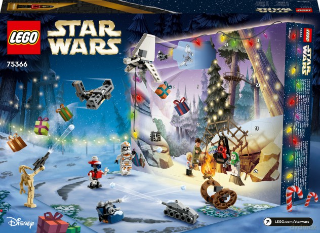 LEGO Star Wars Star Wars Kalendarz Adwentowy (75366) [KLOCKI]