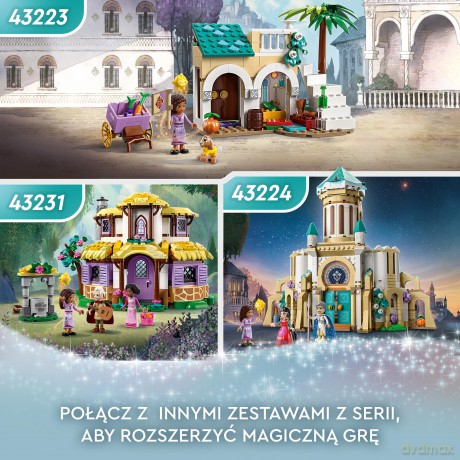 LEGO Disney Zamek króla Magnifico (43224) [KLOCKI]