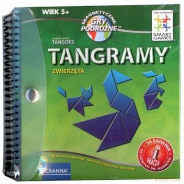 Tangramy Zwierzęta Magnetyczne Gry Podróżne Tw [GRA PLANSZOWA]